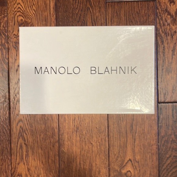 New never worn strappy Manolo Blahnik heels